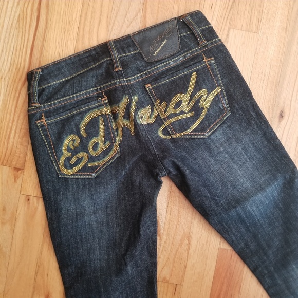ed hardy jean